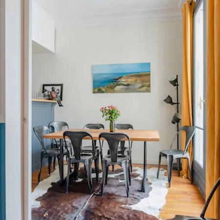 شقة Courcelles Design Duplex باريس